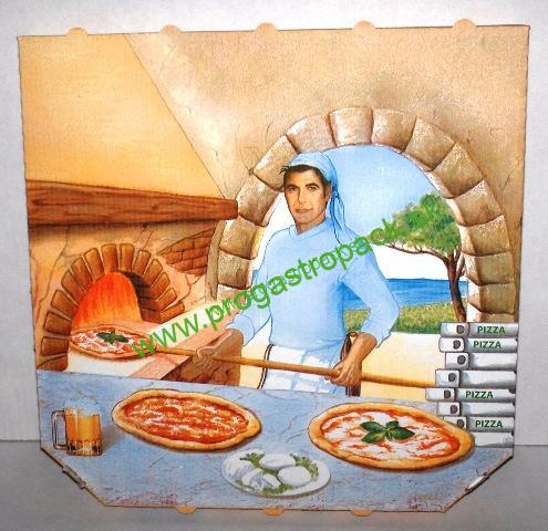 320x320x30 mm Pizza box Pizzaiolo